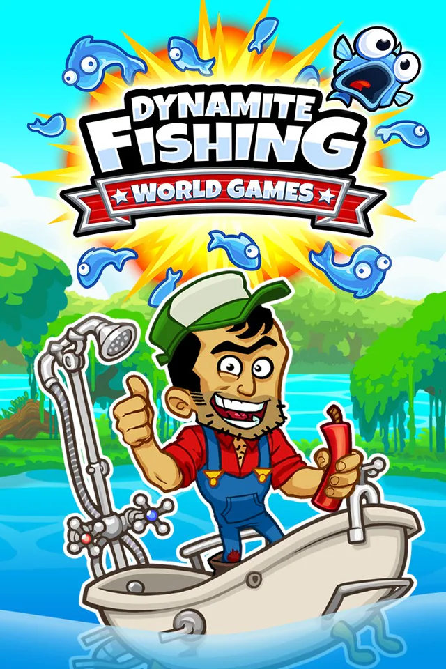Copertina di Dynamite Fishing World Games