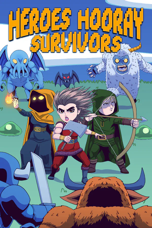 Copertina di Heroes Hooray Survivors