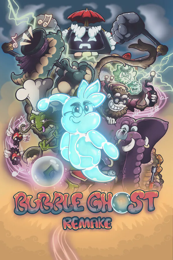 Copertina di Bubble Ghost Remake