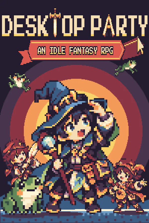 Copertina di Desktop Party: An Idle Fantasy RPG