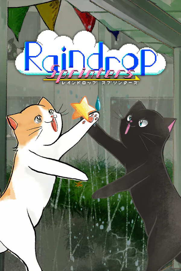 Copertina di Raindrop Sprinters