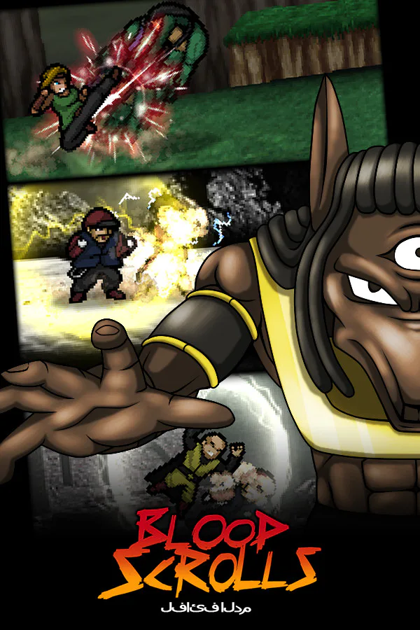 Copertina di Blood Scrolls