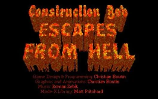 Copertina di Construction Bob Escapes from Hell