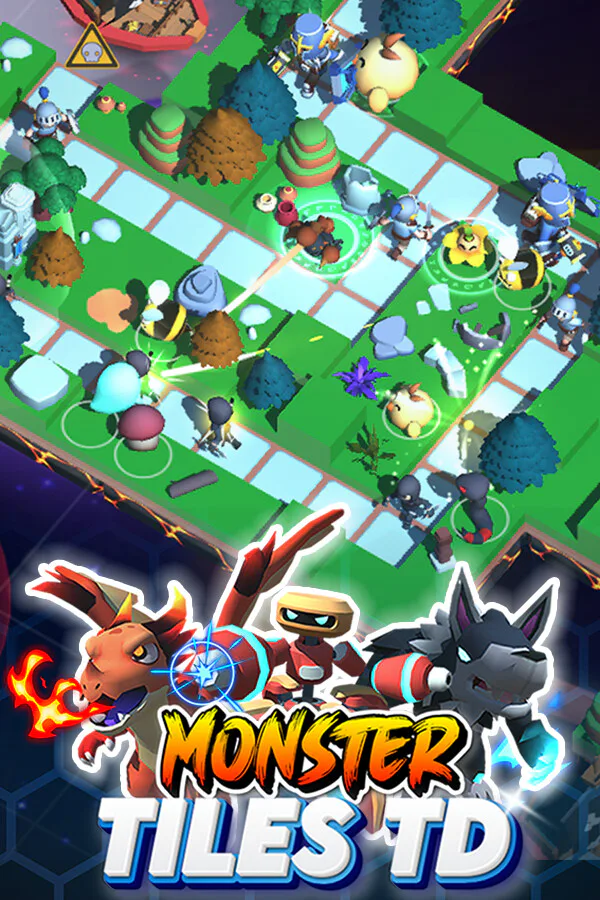 Copertina di Monster Tiles TD: Tower Wars