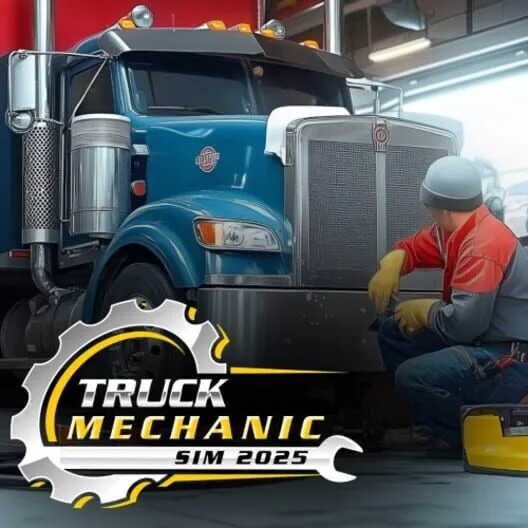 Copertina di Truck Mechanic Sim 2025