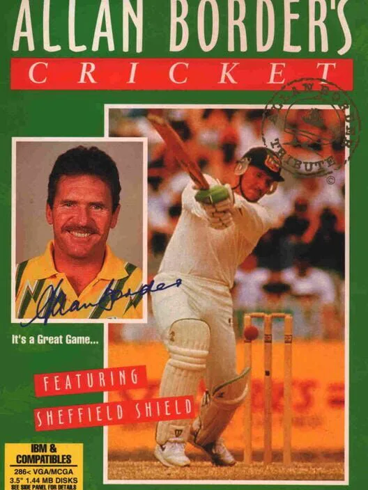 Copertina di Allan Border's Cricket
