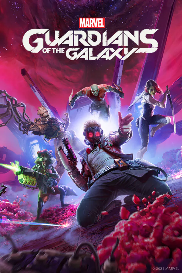 Copertina di Marvel's Guardians of the Galaxy