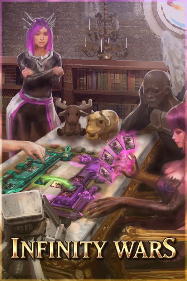 Copertina di Infinity Wars: Animated Trading Card Game