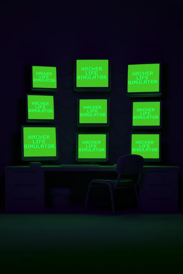 Copertina di Hacker life simulator