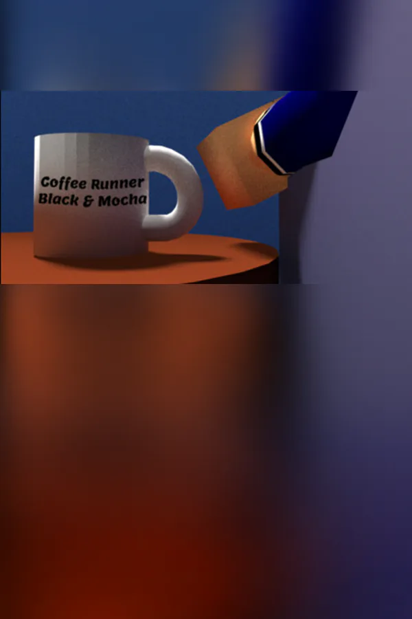 Copertina di Coffee Runner Black and Mocha