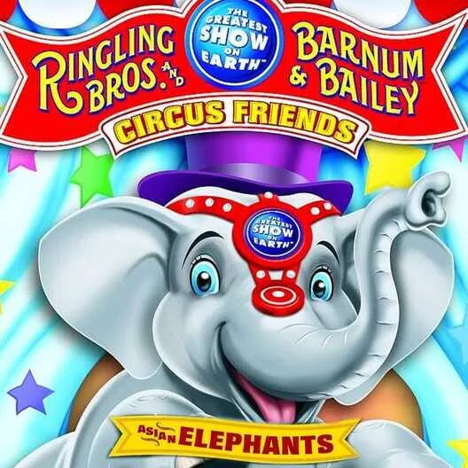 Copertina di Ringling Bros. and Barnum & Bailey: Circus Friends - Asian Elephants