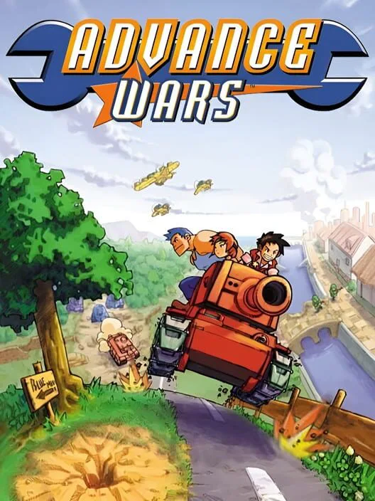 Copertina di Advance Wars