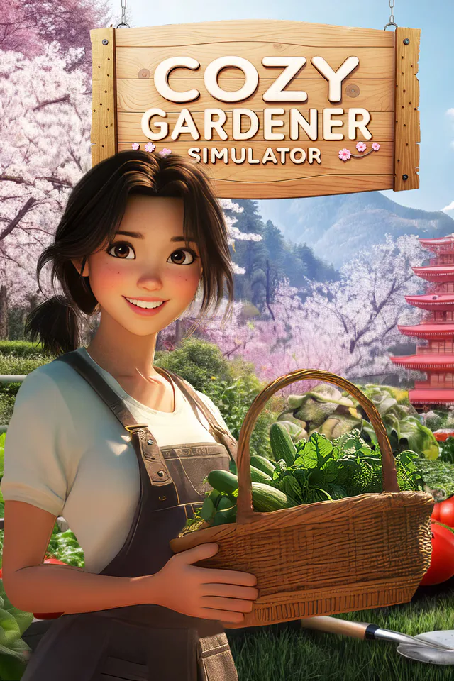 Copertina di Cozy Gardener Simulator