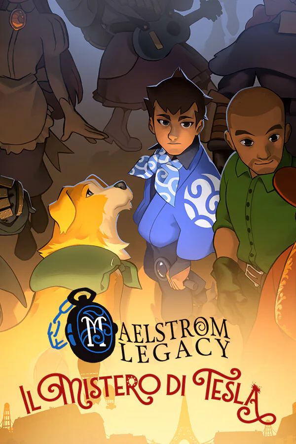 Copertina di Maelstrom Legacy: Il mistero di Tesla