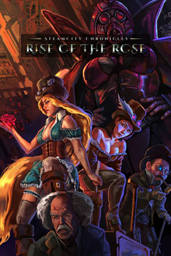 Copertina di SteamCity Chronicles - Rise Of The Rose