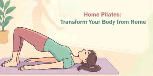 Copertina di Home Pilates: Transform Your Body from Home