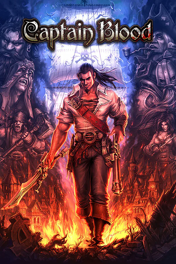 Copertina di Captain Blood