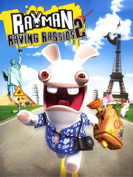 Copertina di Rayman Raving Rabbids 2