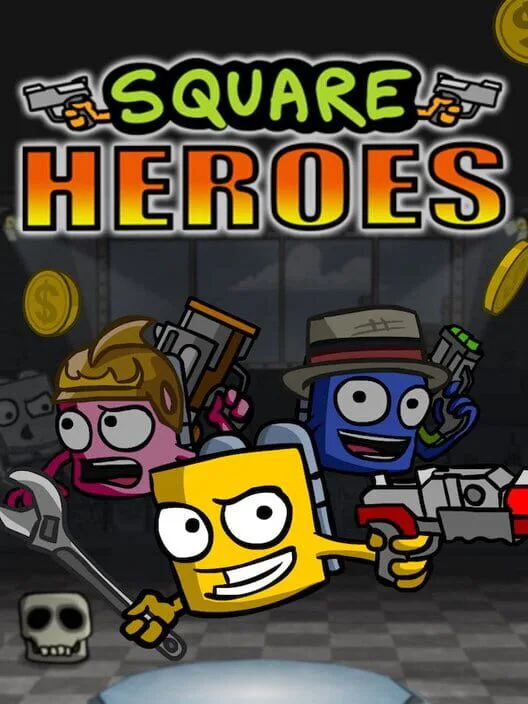 Copertina di Square Heroes