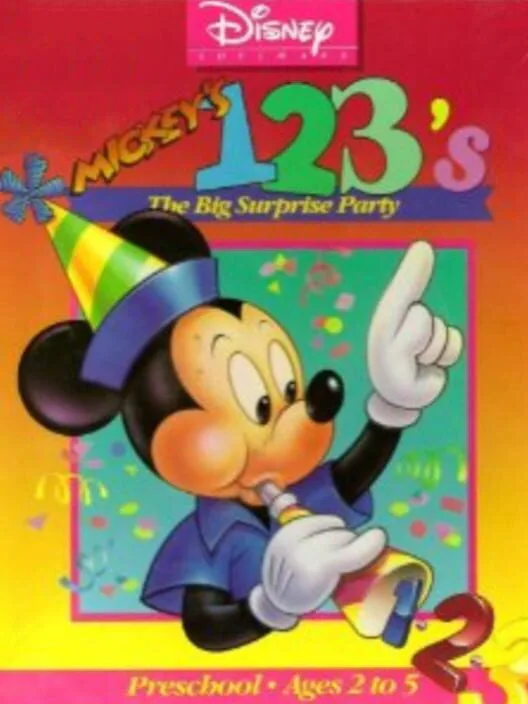 Copertina di Mickey's 123's: The Big Surprise Party