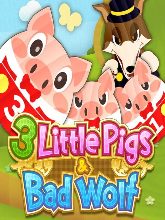Copertina di 3 Little Pigs & Bad Wolf