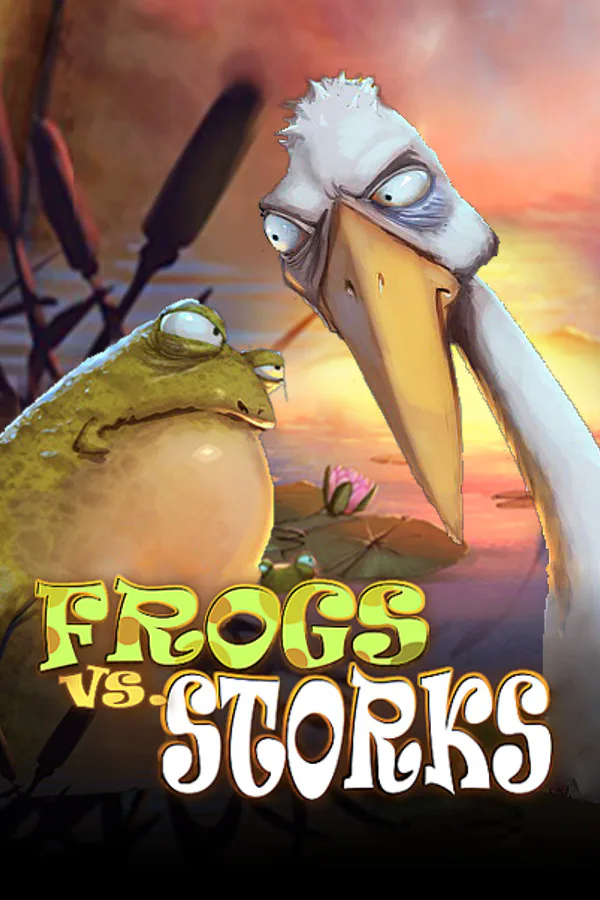 Copertina di Frogs vs. Storks