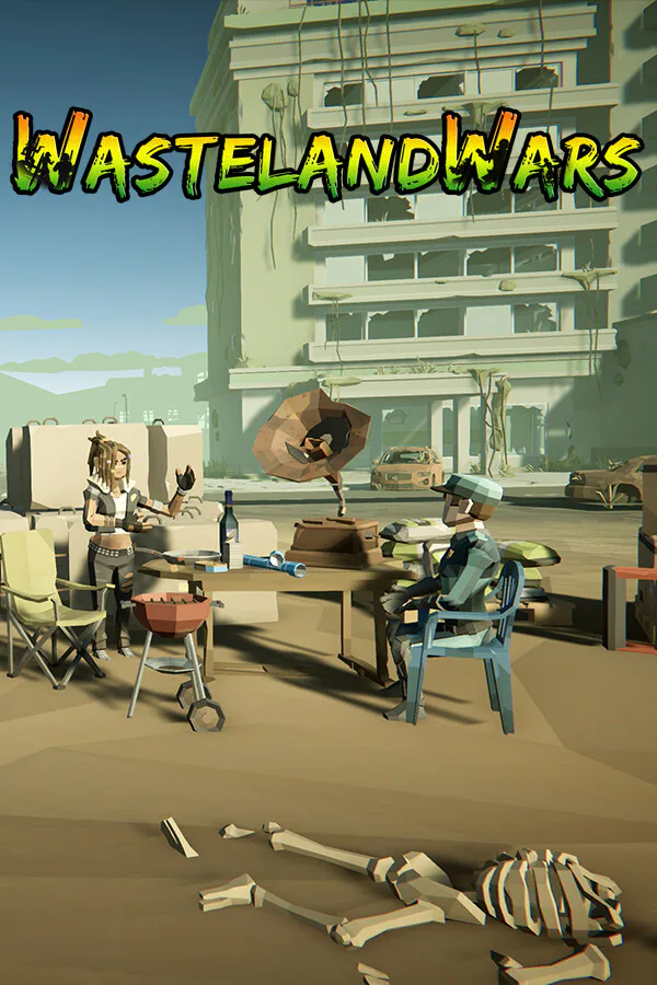 Copertina di Wastelan Wars