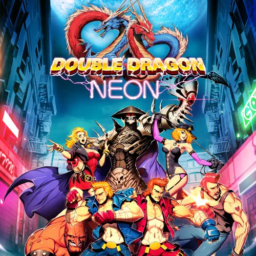Copertina di Double Dragon Neon