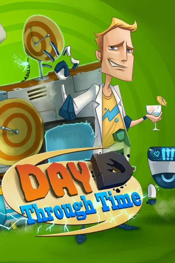 Copertina di DayD: Through time. Jurassic Rush