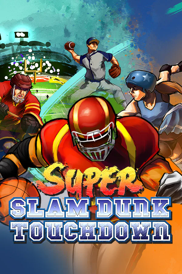 Copertina di Super Slam Dunk Touchdown