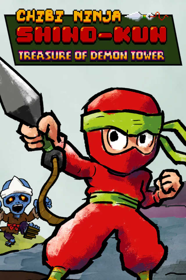 Copertina di Chibi Ninja Shino-kun Treasure of Demon Tower
