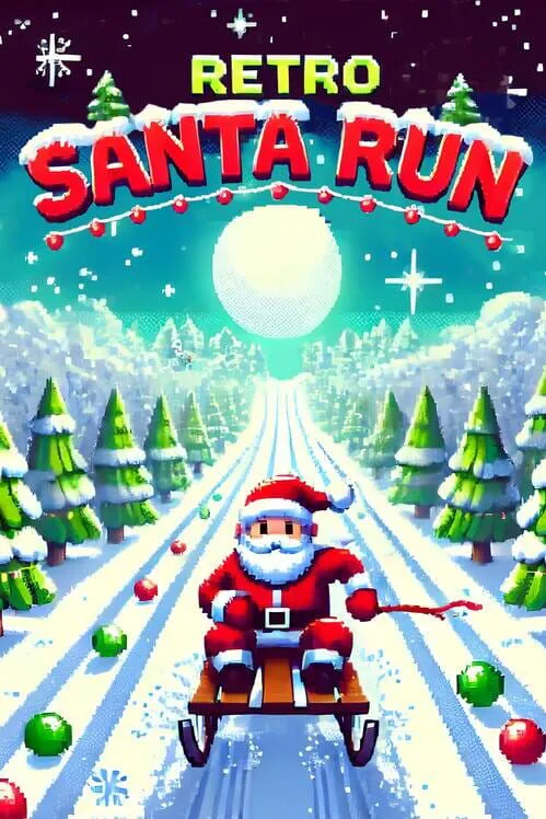 Copertina di Retro Santa Run