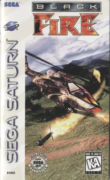 Copertina di Black Fire