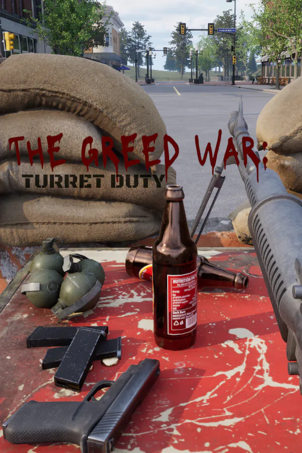 Copertina di The Greed War: Turret Duty