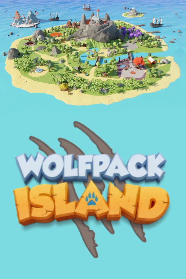 Copertina di Wolfpack Island