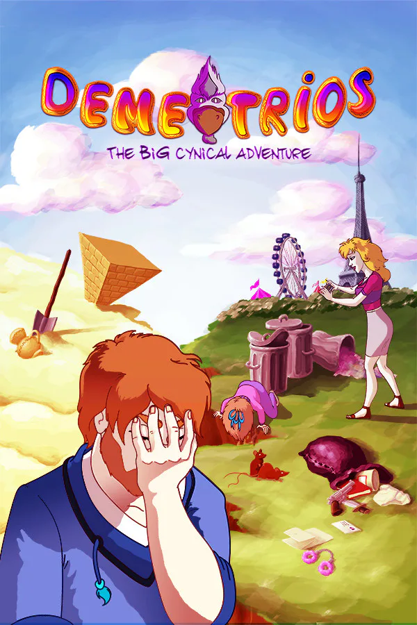 Copertina di Demetrios - The BIG Cynical Adventure