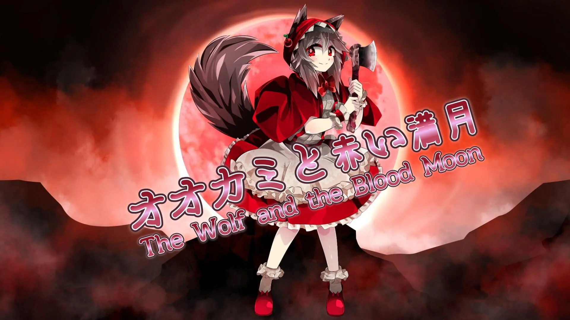 Copertina di The Wolf and the Blood Moon