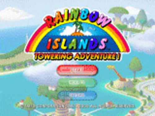 Copertina di RAINBOW ISLANDS TOWERING ADVENTURE!