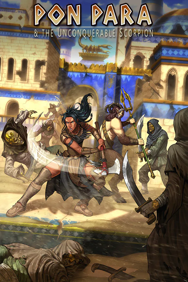 Copertina di Pon Para and the Unconquerable Scorpion