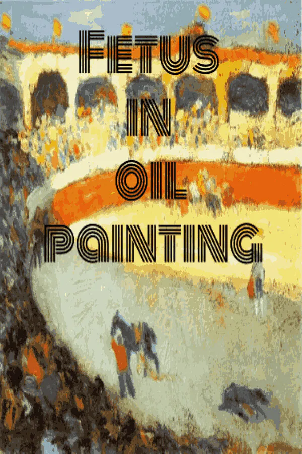 Copertina di Fetus in oil painting