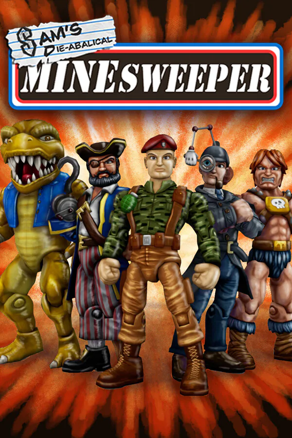 Copertina di Sam's Die-abalical Minesweeper