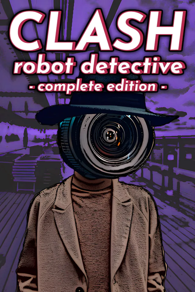 Copertina di Clash: Robot Detective - Complete Edition