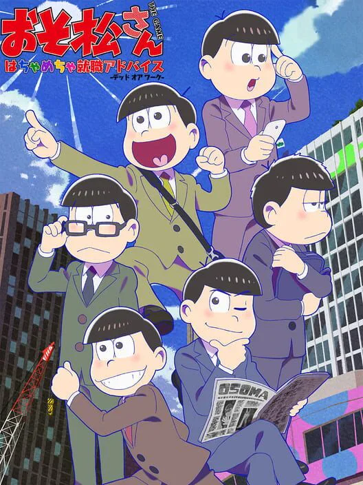 Copertina di Osomatsu-san The Game: Hachamecha Shuushoku Advice - Dead or Work