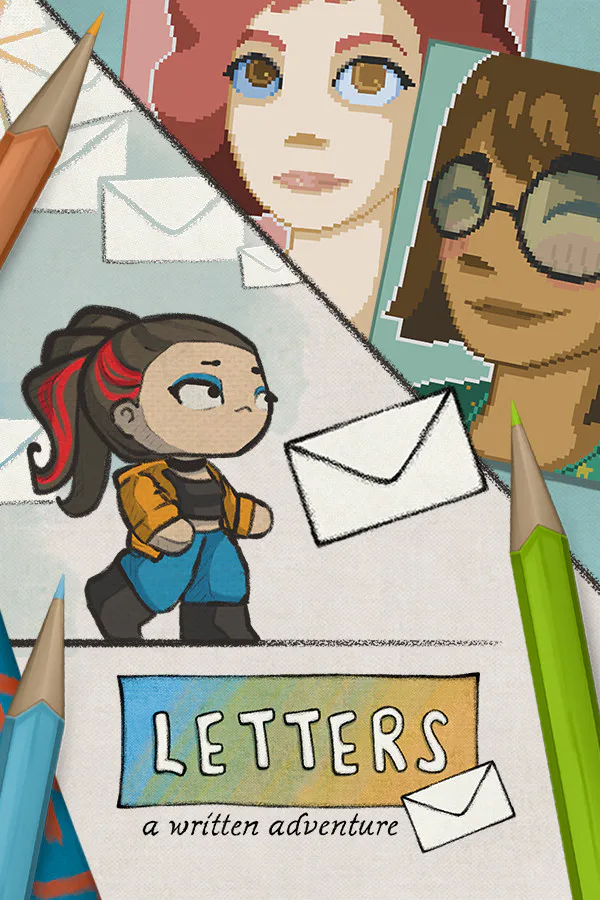Copertina di Letters - a written adventure