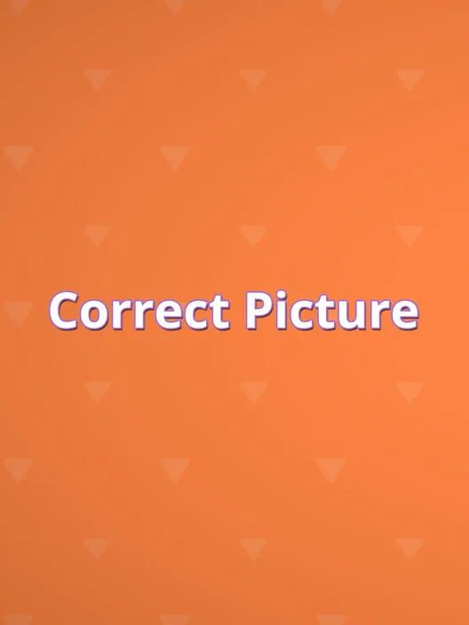 Copertina di Correct Picture