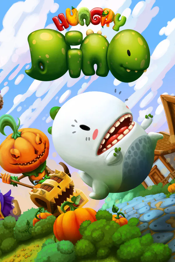 Copertina di Hungry Dino