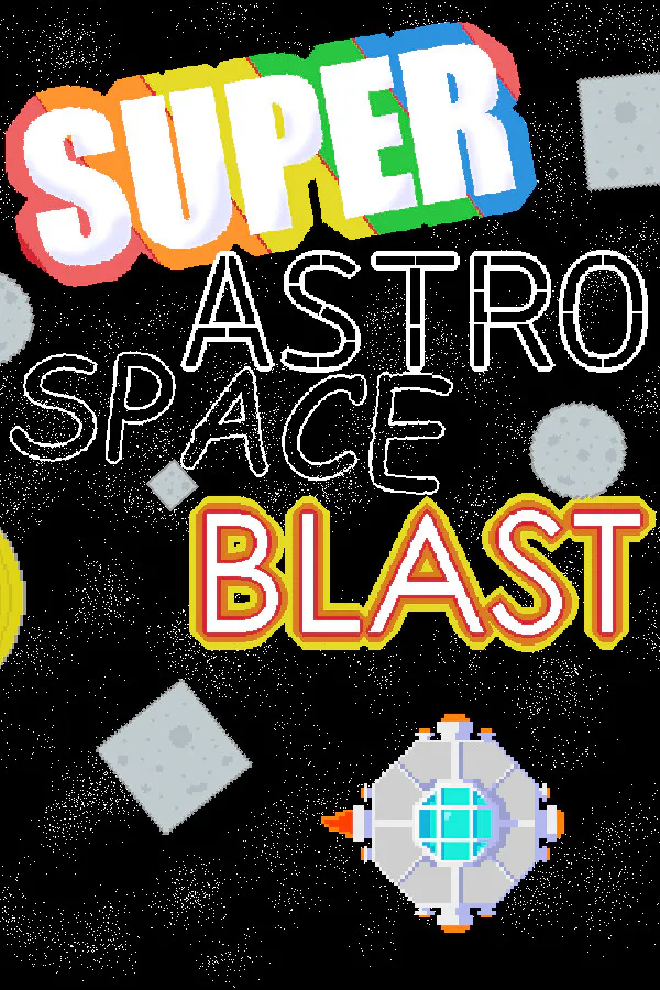 Copertina di Super Astro Space Blast