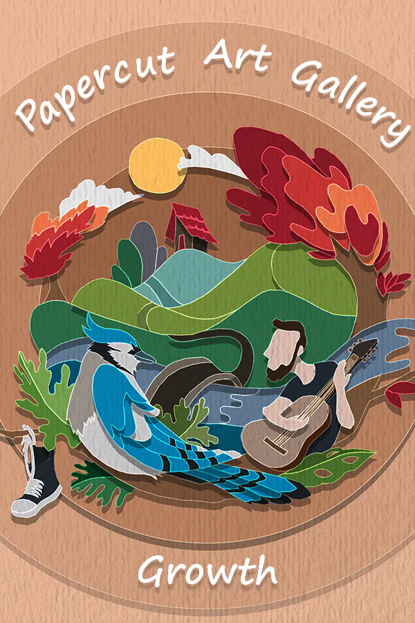 Copertina di Papercut Art Gallery-Growth