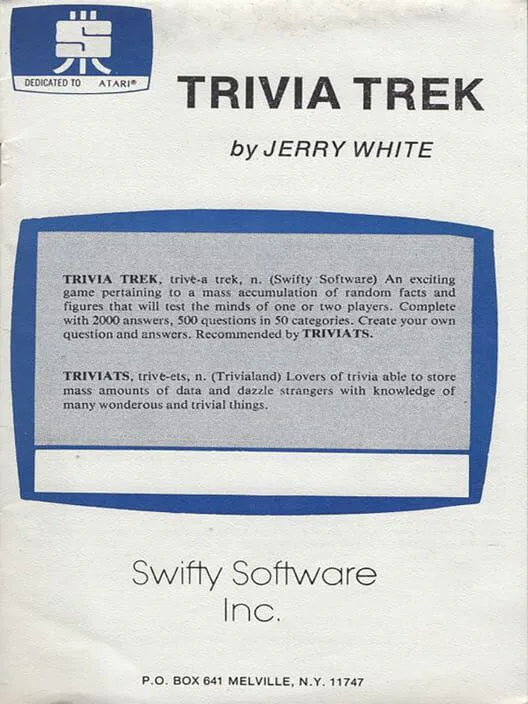 Copertina di Trivia Trek