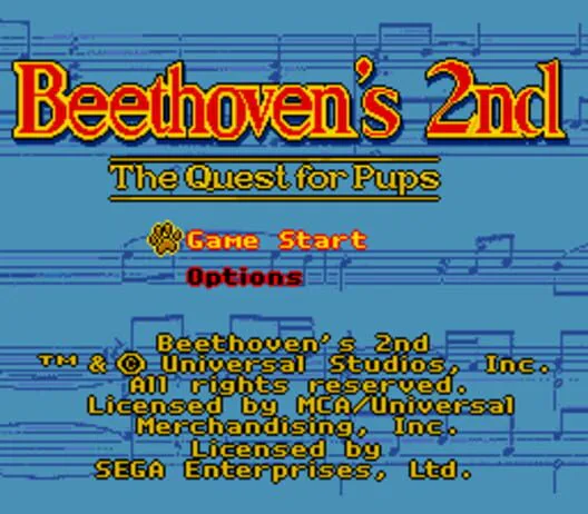 Copertina di Beethoven's 2nd: The Quest for Pups